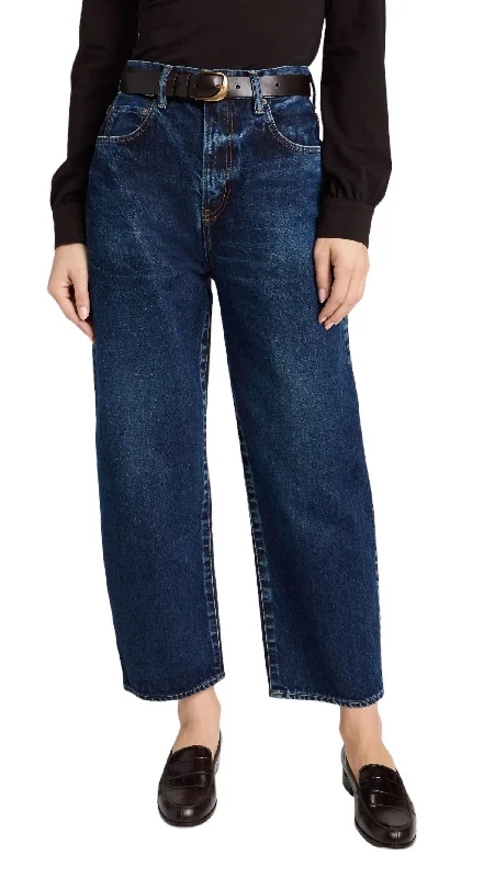 Allensworth Round Jean In Dark Blue