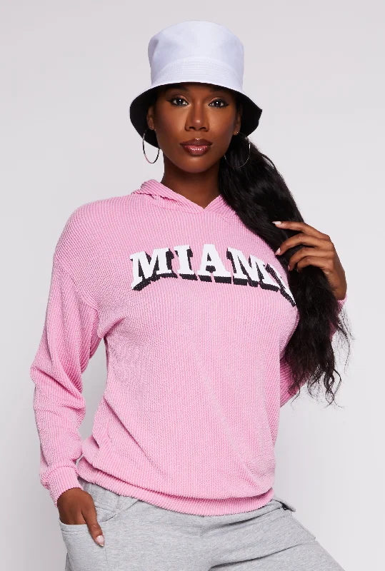 Miami Pullover Hooded Top