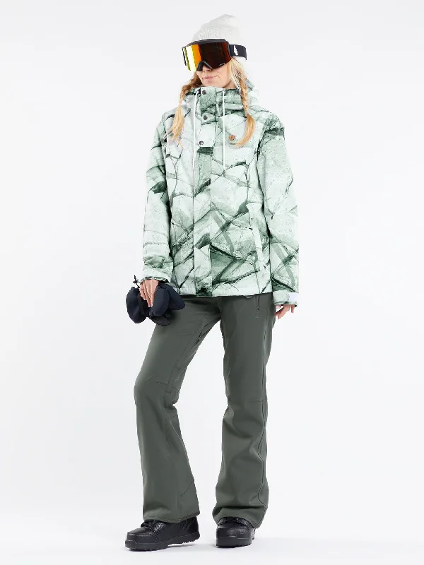 Womens Bolt Insulated Jacket - White Ice