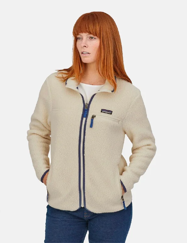 Patagonia Womens Retro Pile Jacket - Natural