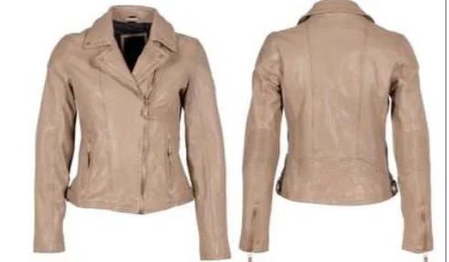 Raziel toffee Leather Jacket