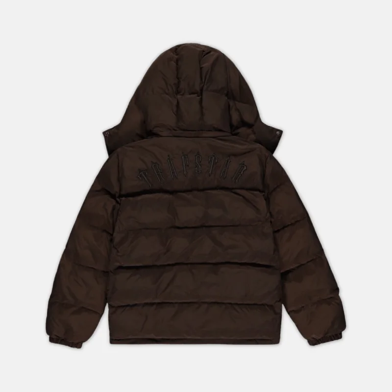 Trapstar Irongate Jacket Detachable Hood - Brown