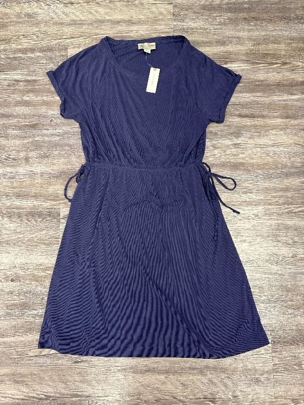 Dress Casual Midi By Saturday/sunday In Blue, Size: M