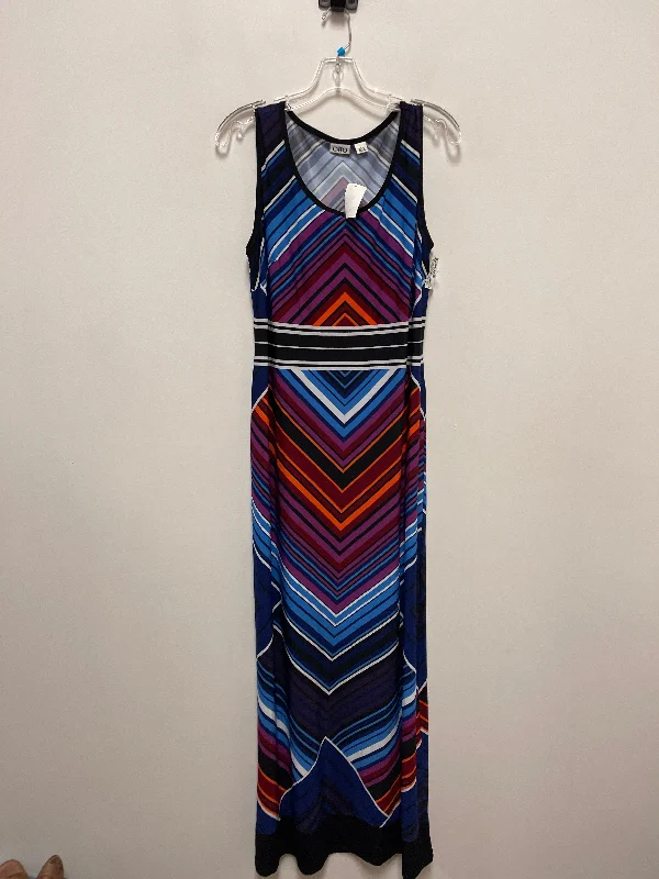 Dress Casual Maxi By Cato In Multi-colored, Size: L