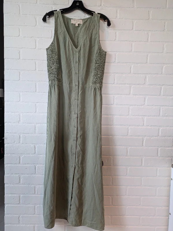 Dress Casual Maxi By Cloth & Stone In Green, Size: S