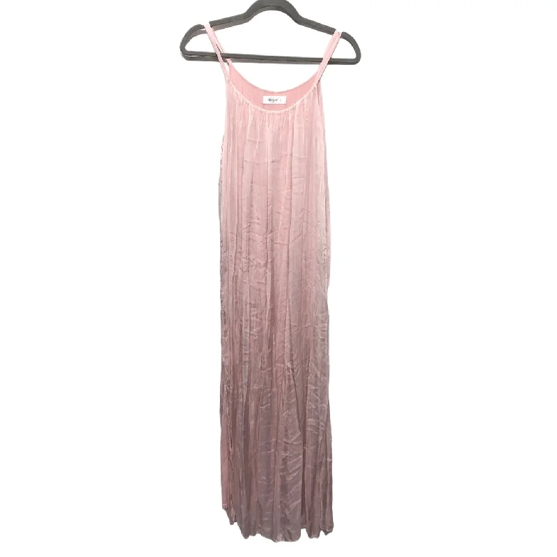 Dress Casual Maxi By Cmc In Pink, Size: M