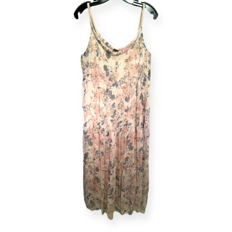 Dress Casual Maxi By Elena Baldi In Floral Print, Size: Xs