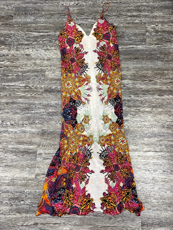 Dress Casual Maxi By Free People In Multi-colored, Size: M