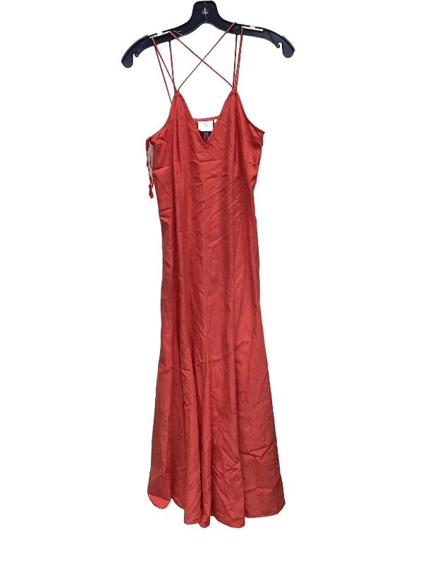 Dress Casual Maxi By Hd In Paris In Orange, Size: Xs