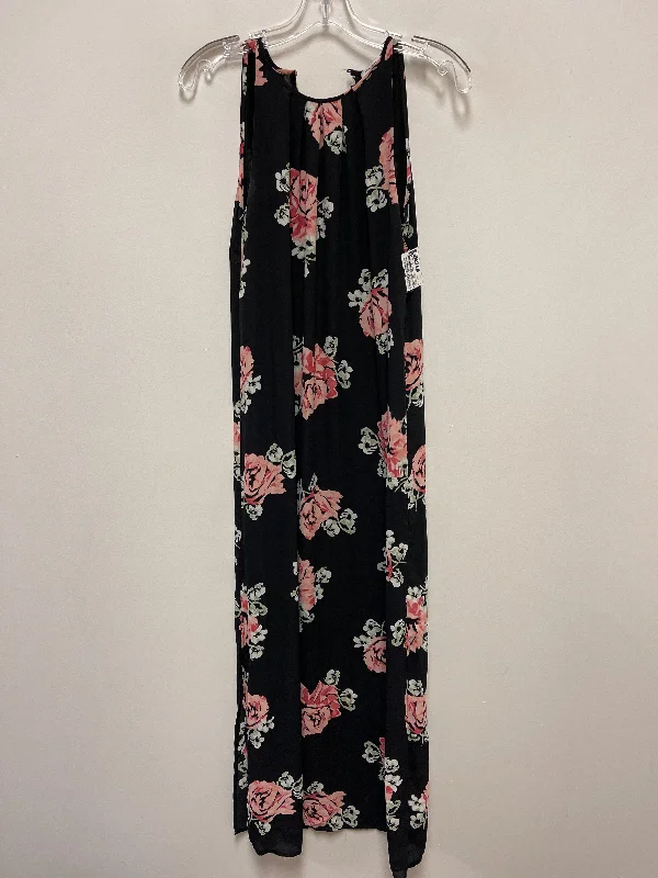 Dress Casual Maxi By Katherine Barclay In Floral Print, Size: S