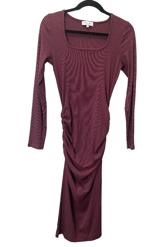 Dress Casual Maxi By Michael Stars In Mauve, Size: M