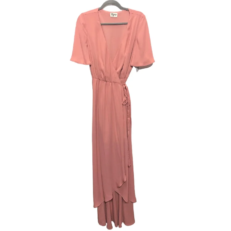 Dress Casual Maxi By Show Me Your Mumu In Pink, Size: L