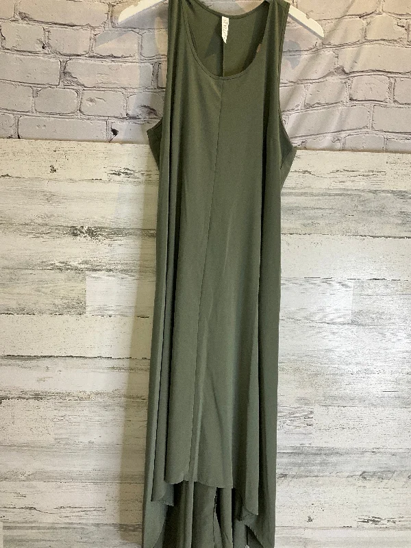 Dress Casual Maxi By Stylus In Green, Size: M