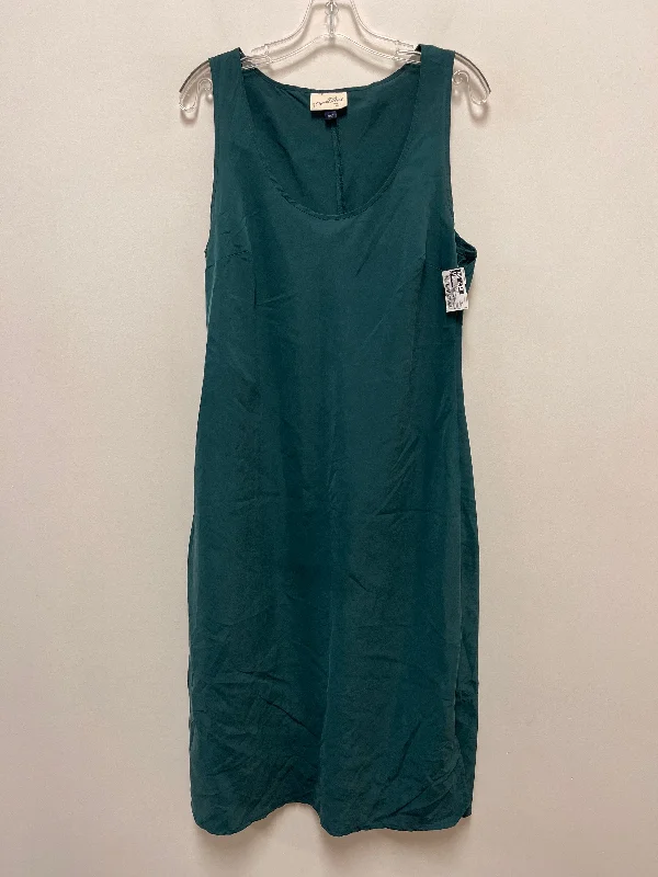 Dress Casual Maxi By Universal Thread In Green, Size: L