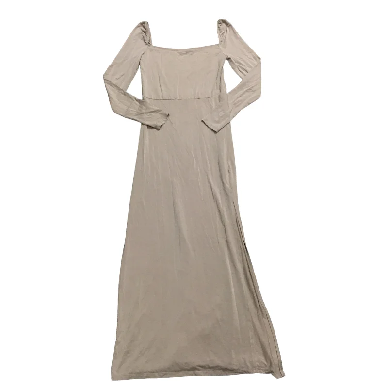 Dress Casual Maxi By Wilfred In Tan, Size: M