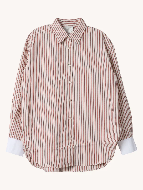 CHIC OXFORD STRIPE SHIRT