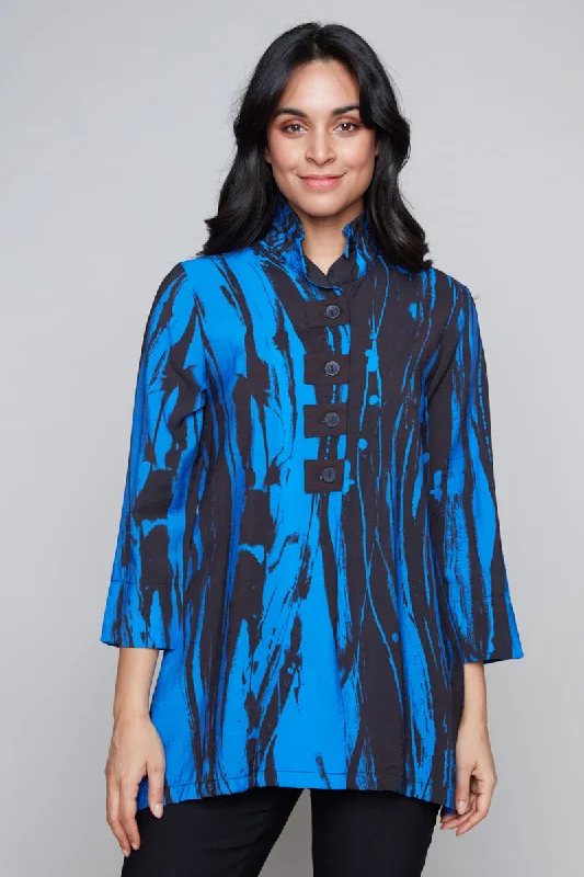 Claire Desjardins Breezy Wire Collar Blouse