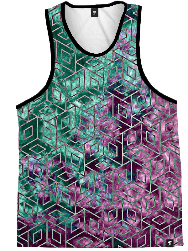 Cubic Nebula Unisex Tank Top