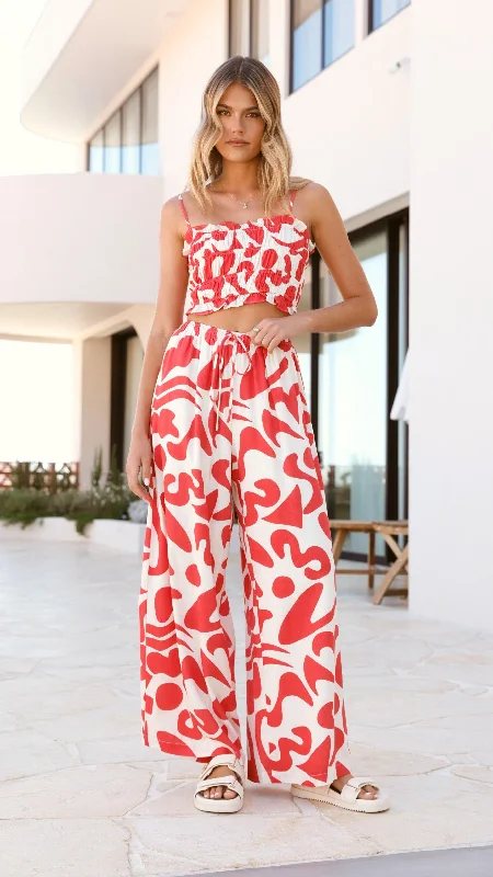 Gigi Pants - Florence Print