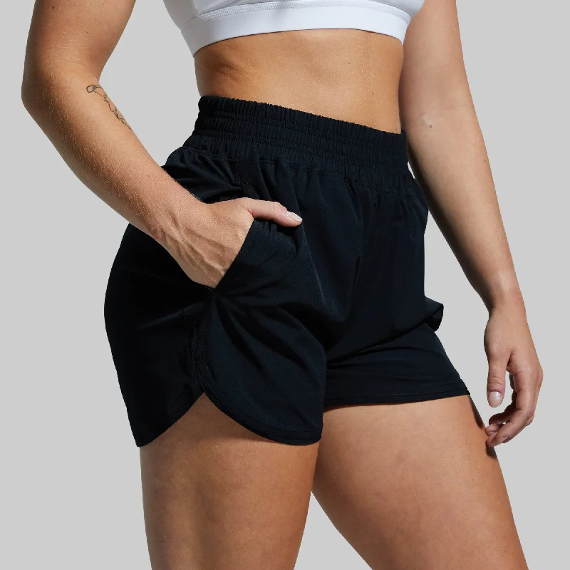 Swift Run Short (Black)